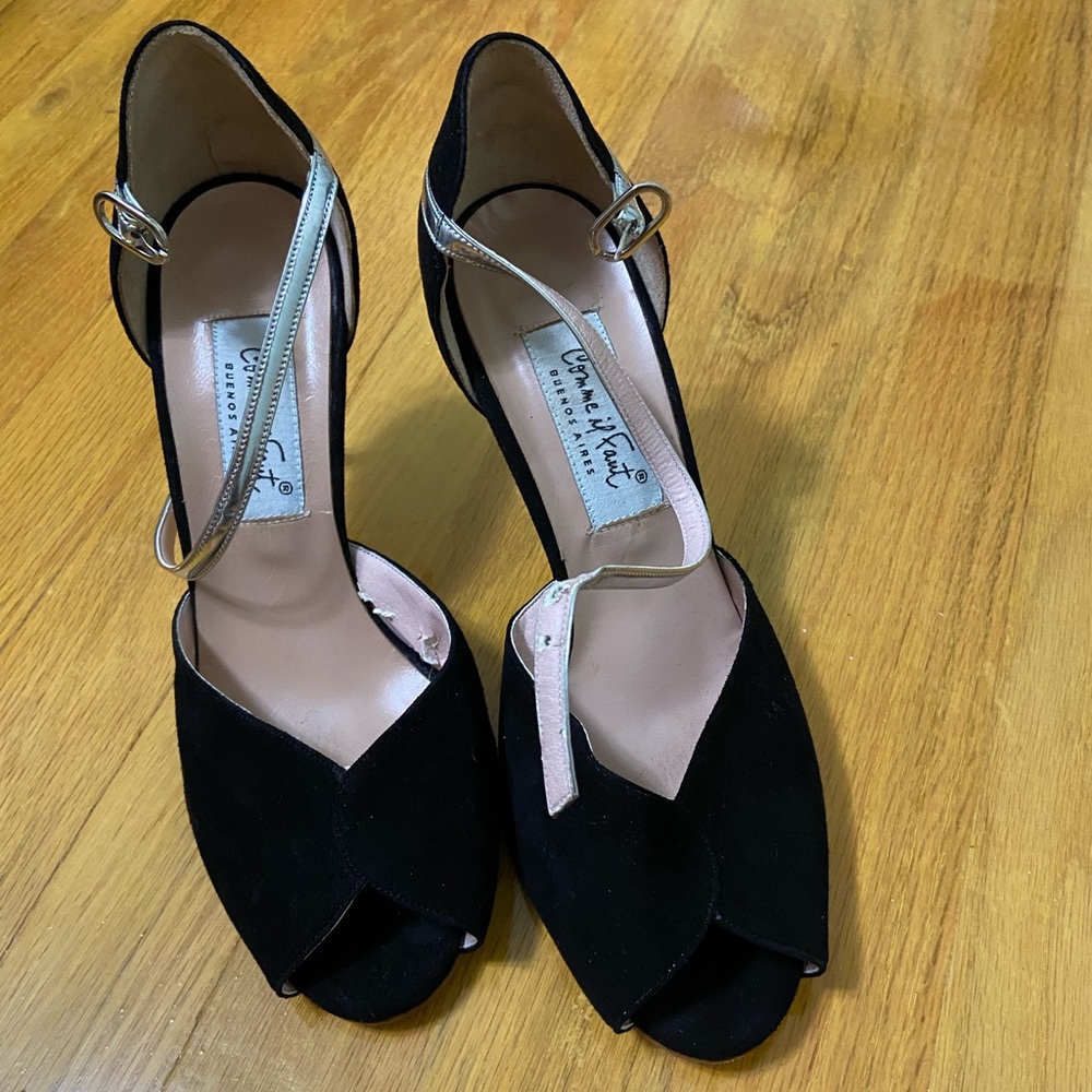Comme il Faut Tango Shoes, Size 37